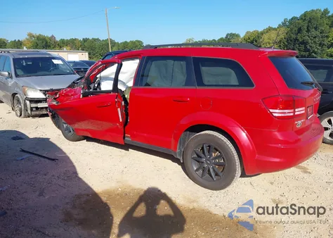 2020 Dodge Journey Se Value из США, поврежденный, VIN 3C4PDCAB0LT263679